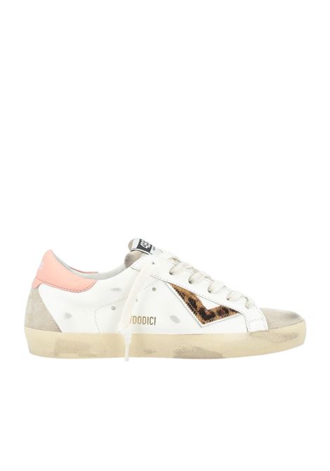 Sneaker suprime bianco/leo 4B12 | SUPRIME DD317-BIA/LEO